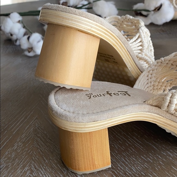 Chinese Laundry Macrame block Heeled Sandal - Picture 5 of 6